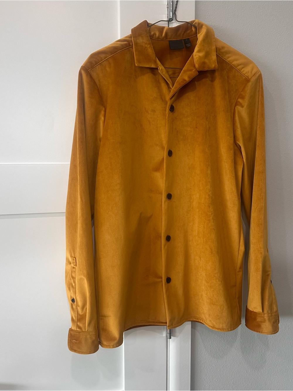 ASOS Mustard Yellow Button-Up Shirt